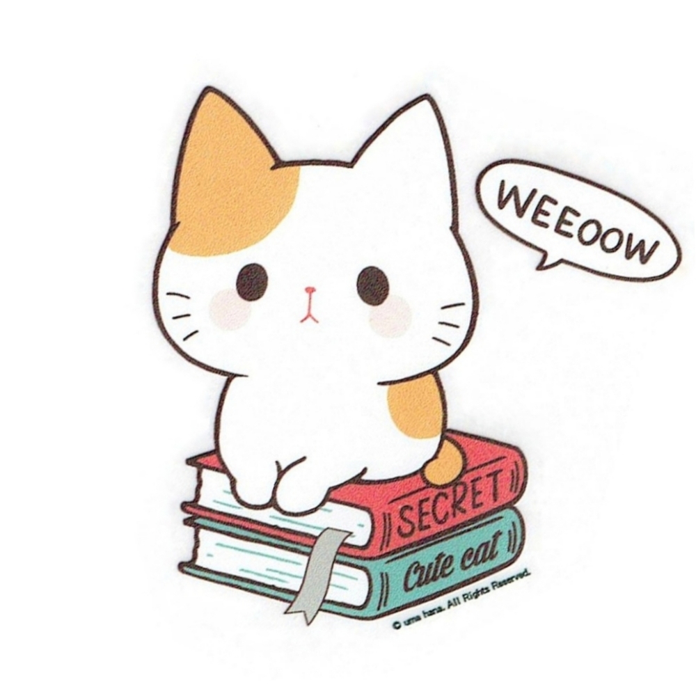 Waterproof Cat Sticker Decal Die Cut